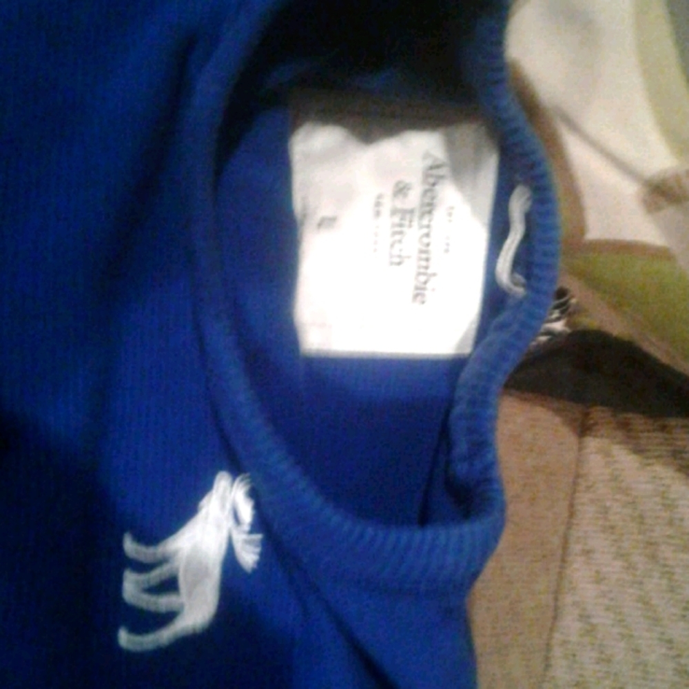 Blue Large AB Muscle Shirt